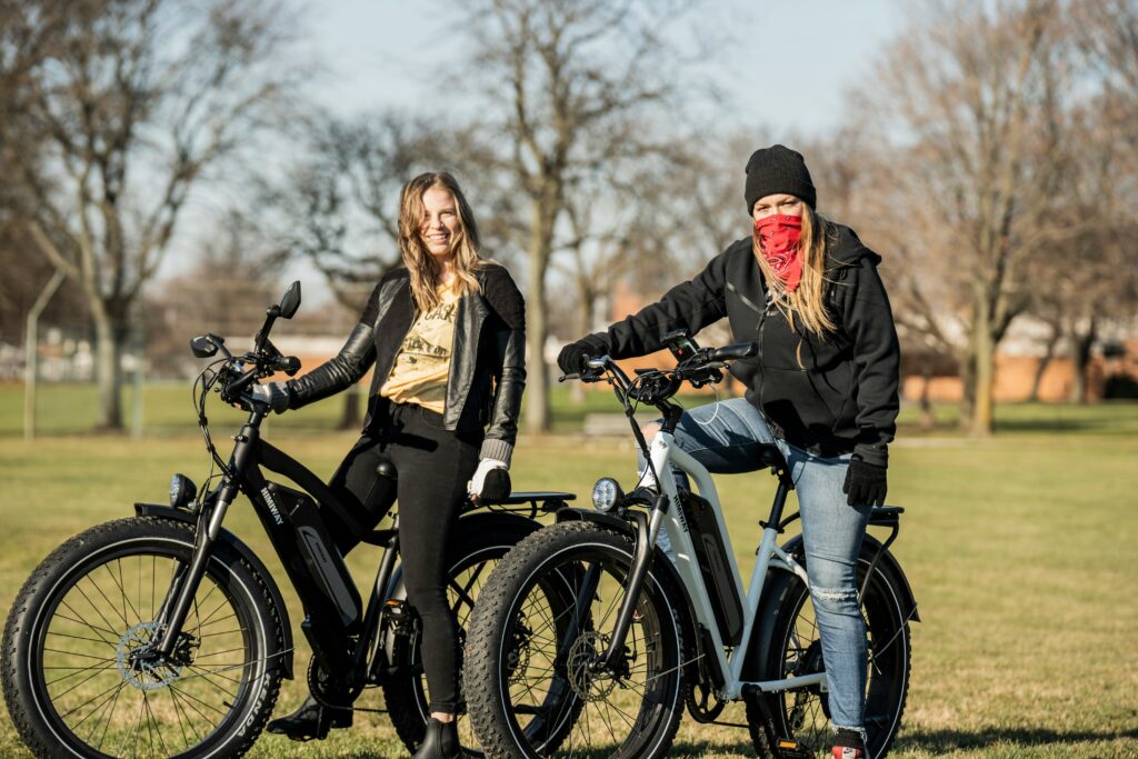 Cycling in Alster lake